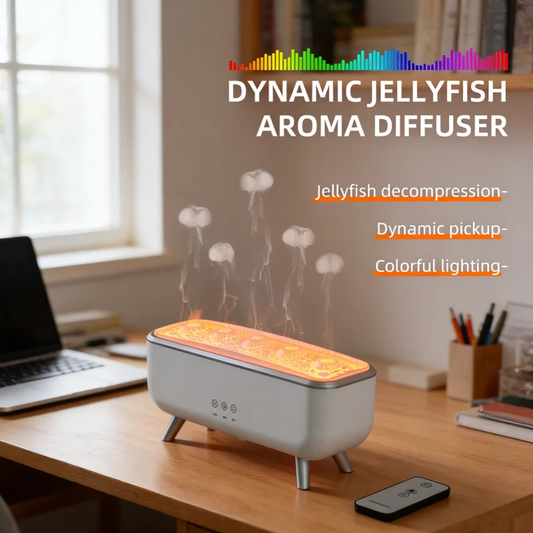 Dancing Jellyfish Air Humidifier with Colorful LED Lights
