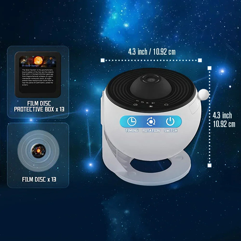 Galaxy Solar System Projector